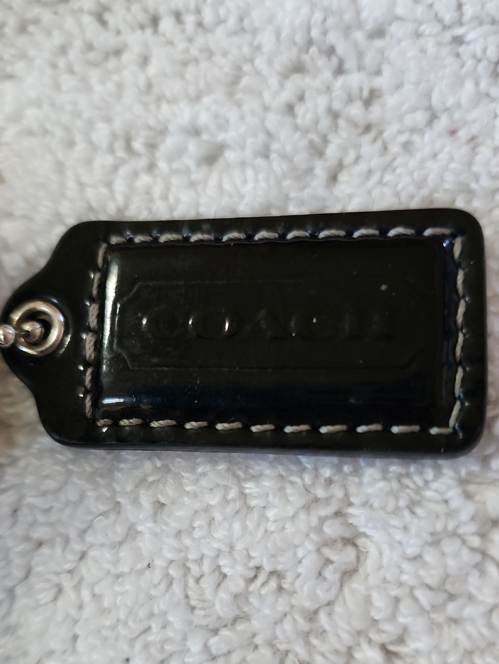 Coach Penelope Black Pebbled Leather Crossbody Bag Preowned - Picture 12 of 14